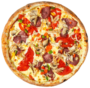 Delicious Vegetables Italian Pizza