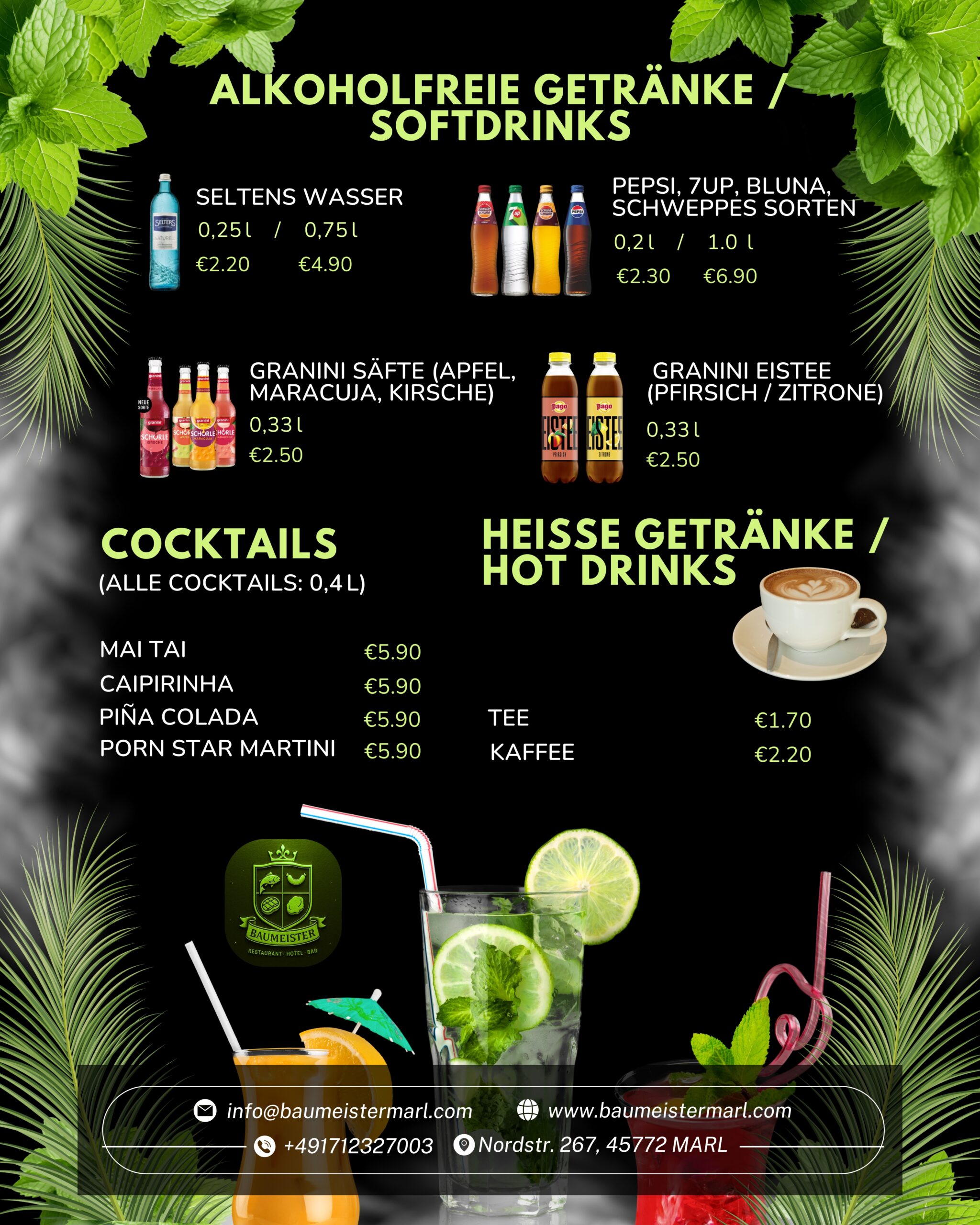Baumeistermarl Drinks Menu Font (Instagram Post (45))